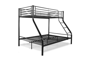 Litera Matrimonial Blanca o Negra 135cm x 190