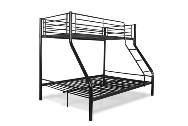 Litera Matrimonial Blanca o Negra 135cm x 190